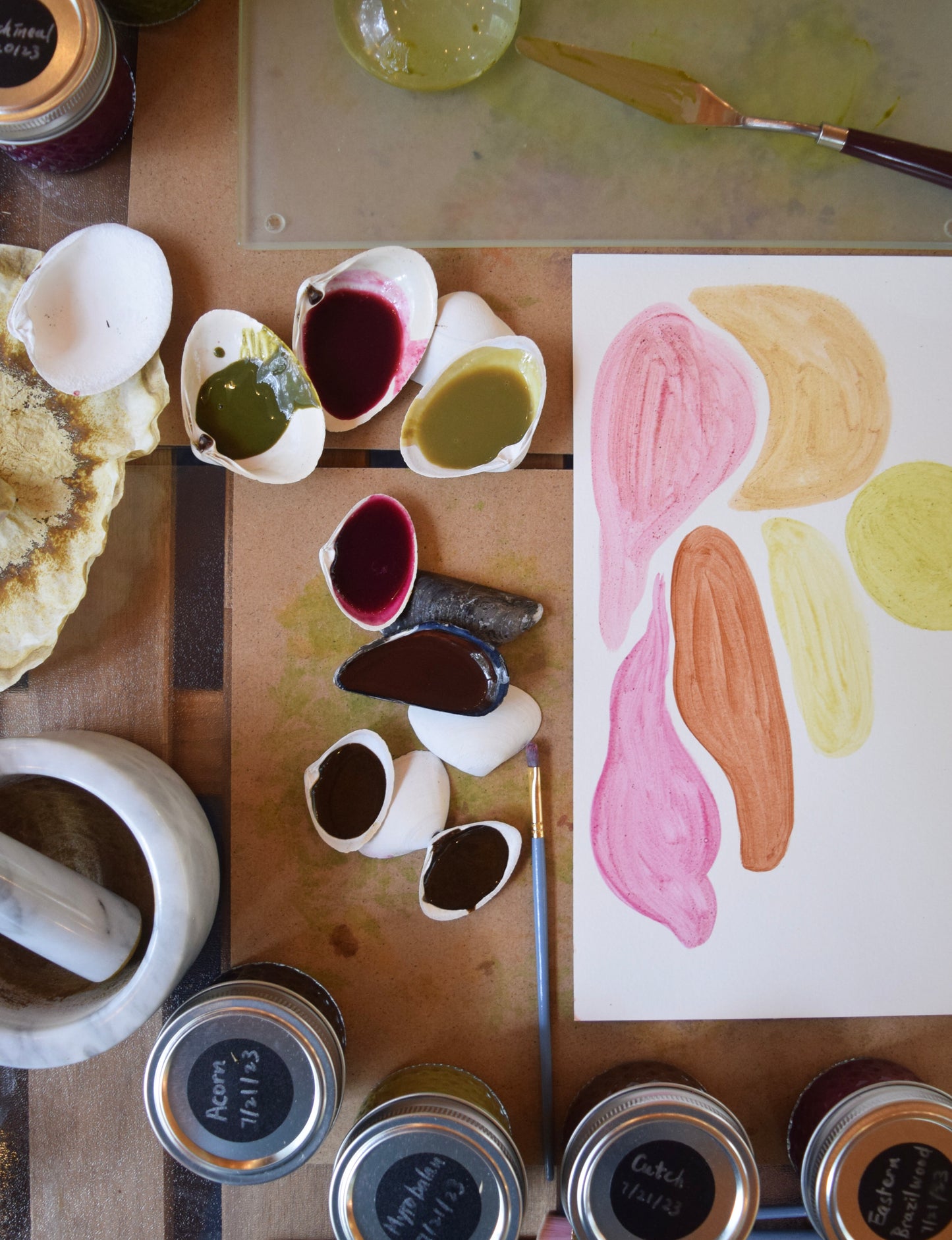 Bay Area Art Print, Ink & Natural Pigment Watercolor