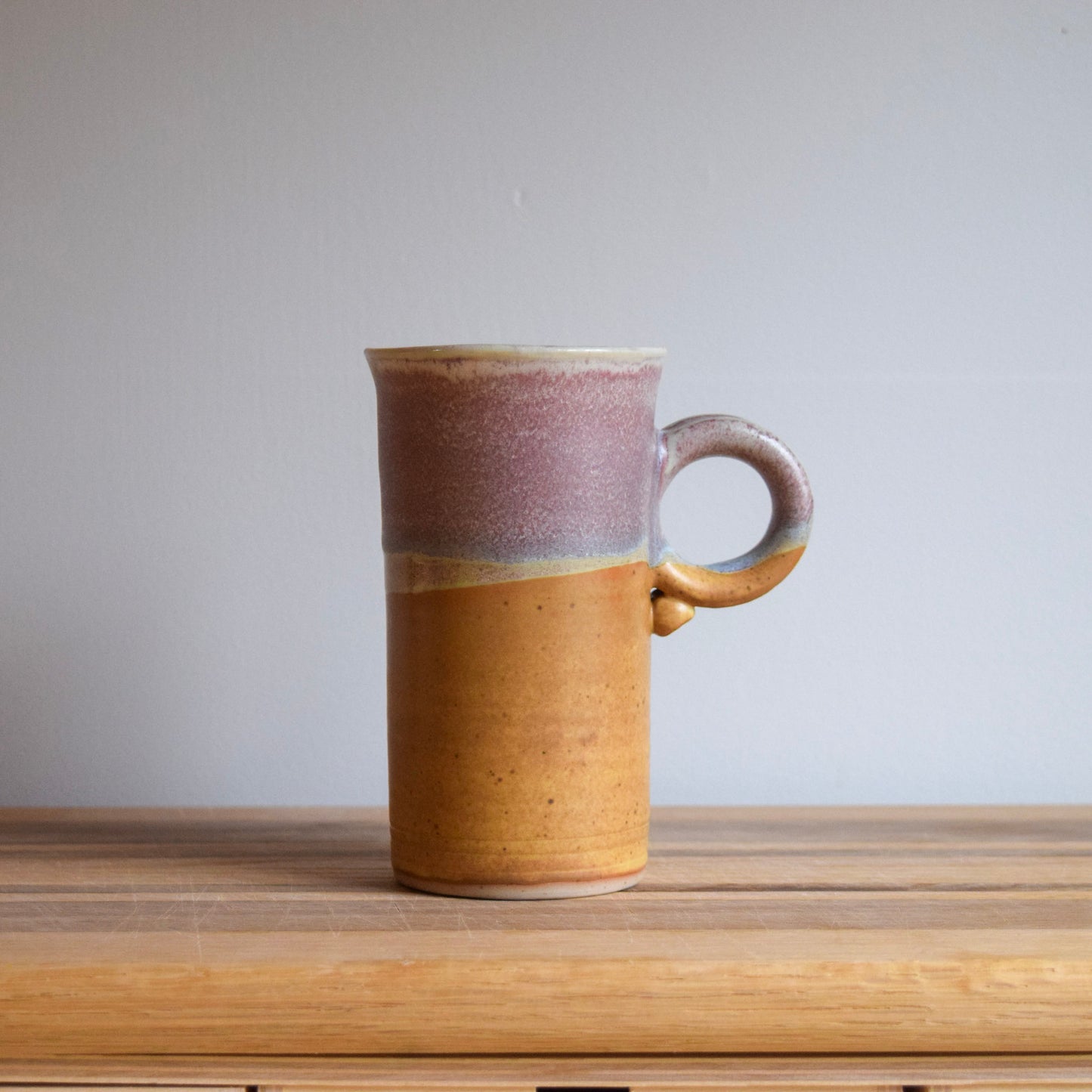 Ceramic Mug & Natural dyed Mat | Dusk