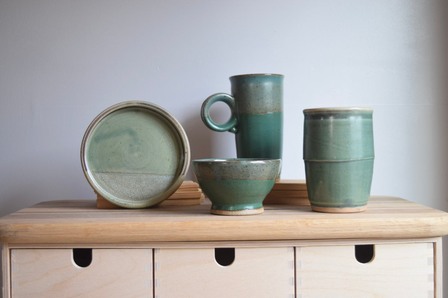 Ceramic Appetizer Plate | Pine Forest Collection