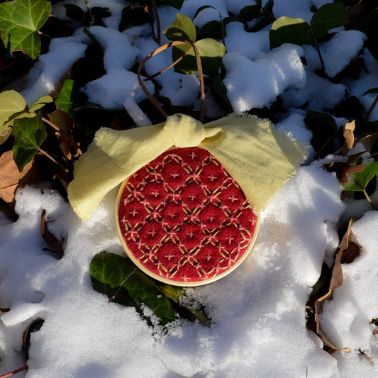 Sashiko Stitch Medallion | Bloom