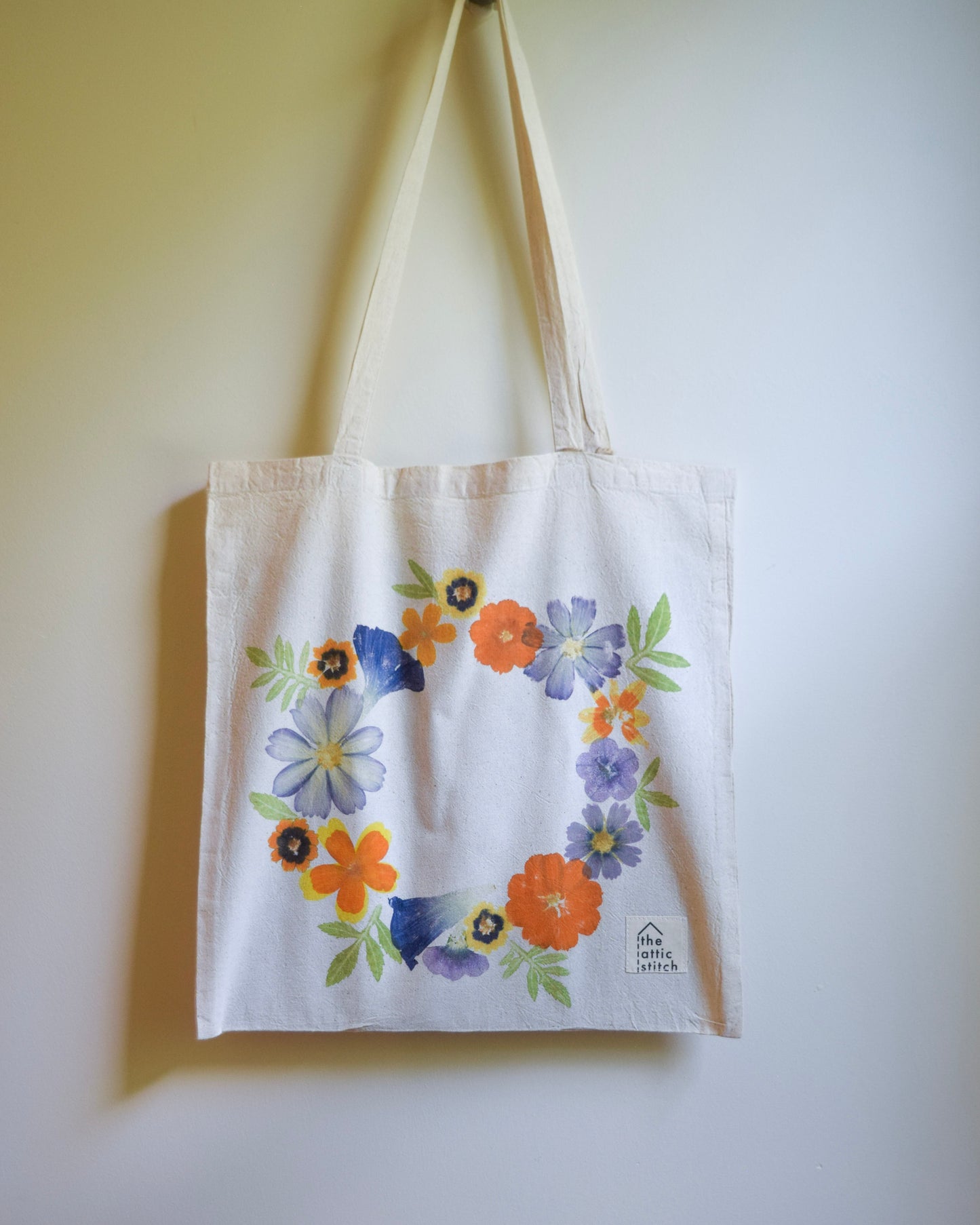 Summer Garden I | Eco-printed Tote Bag