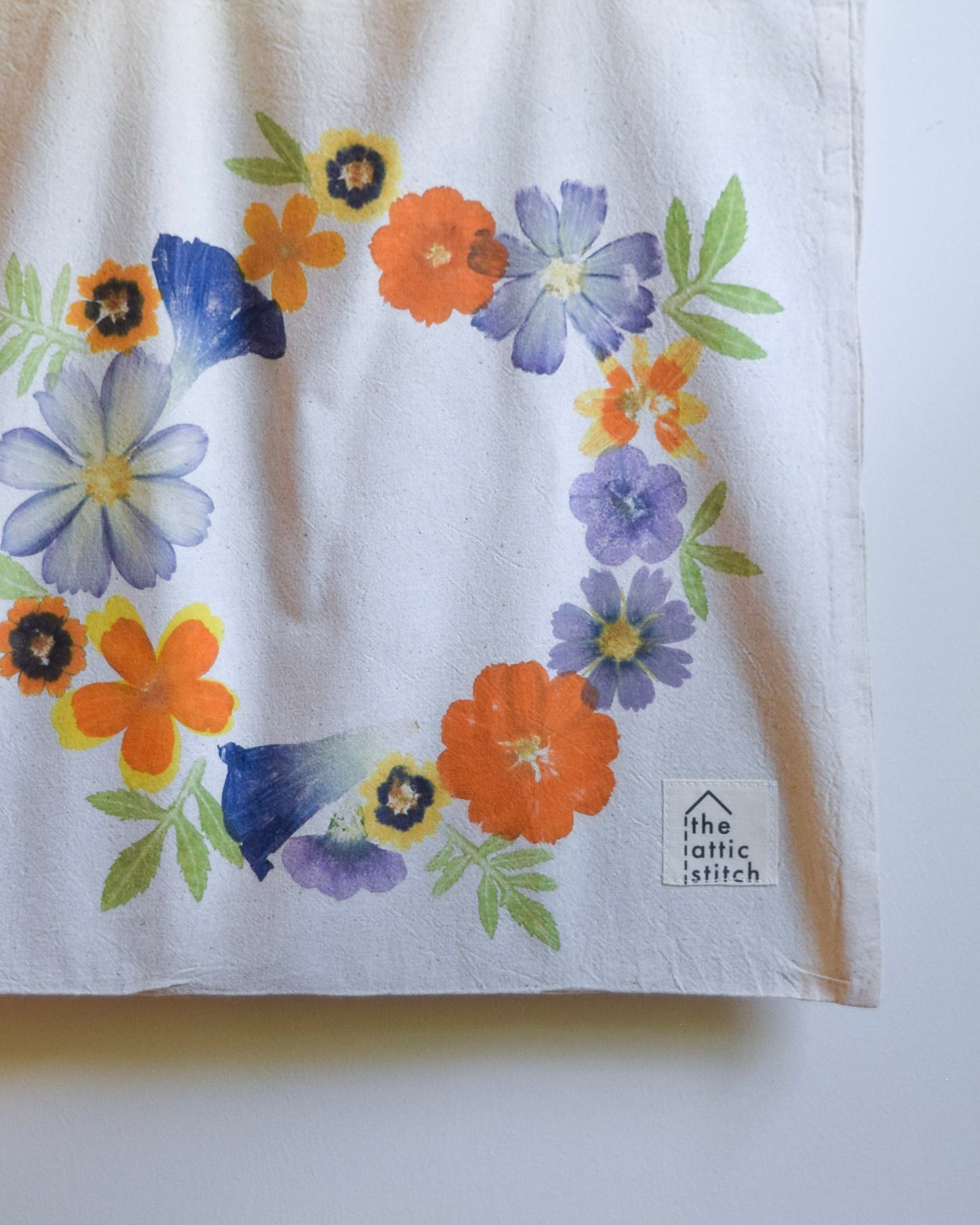 Summer Garden I | Eco-printed Tote Bag