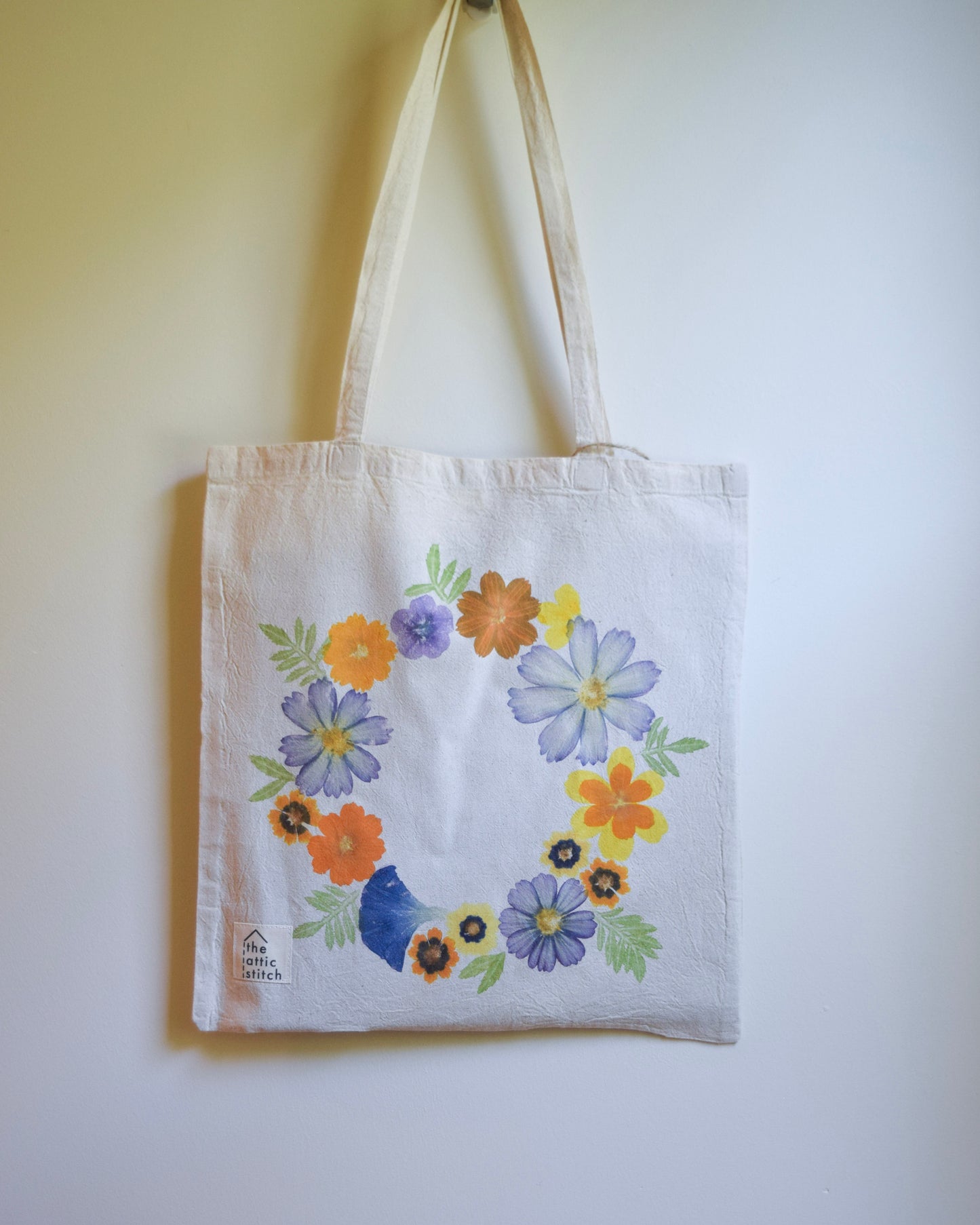 Summer Garden II | Eco-printed Tote Bag