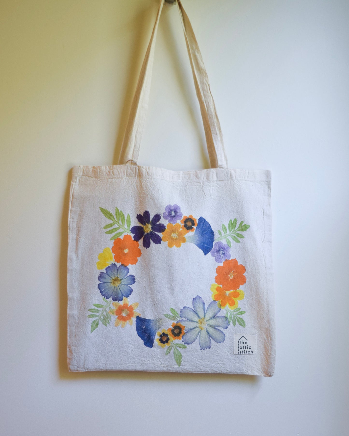Summer Garden III | Eco-printed Tote Bag