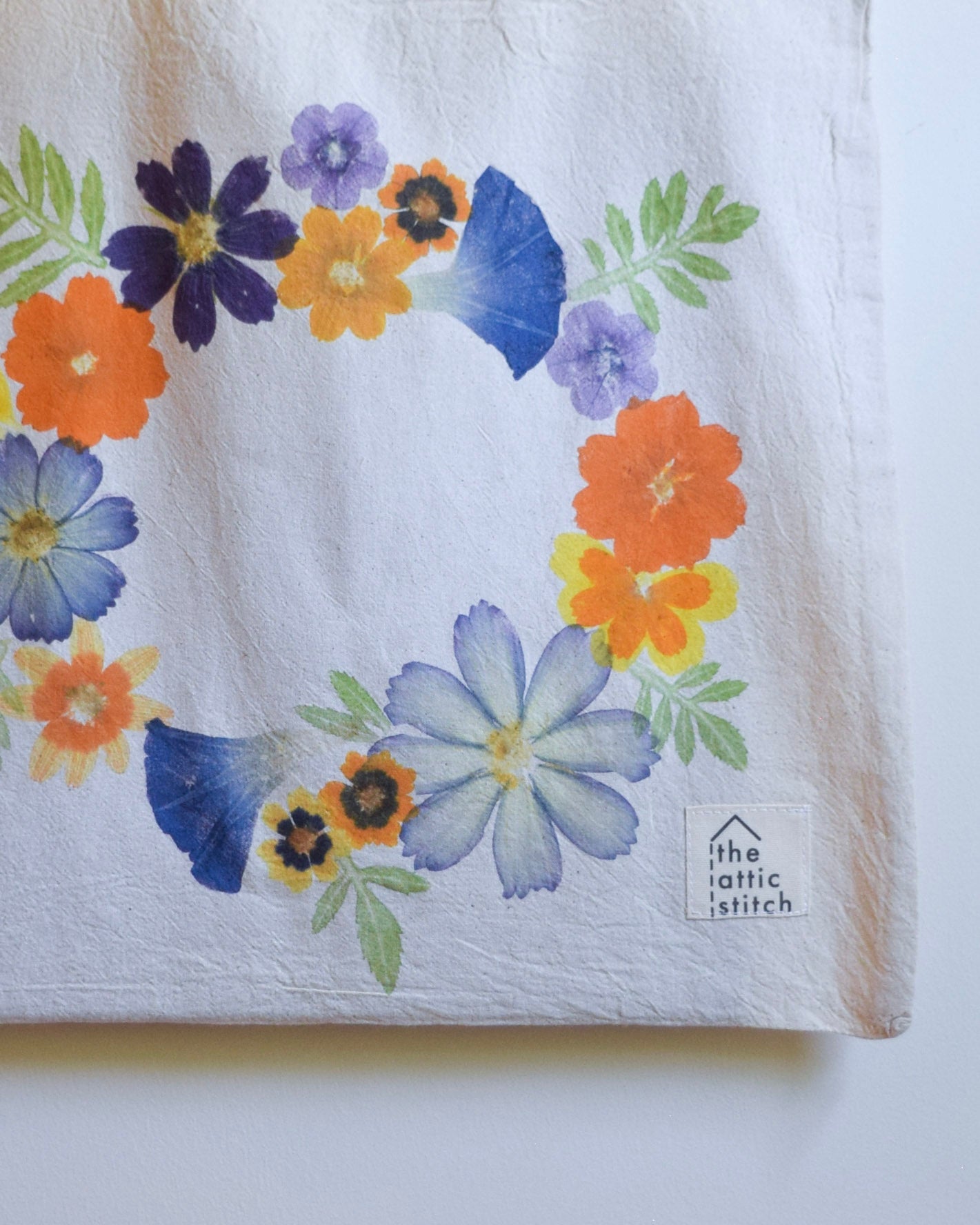 Summer Garden III | Eco-printed Tote Bag