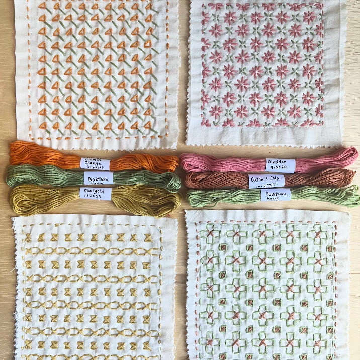 Sashiko Hand-Stitching Workshop | Mar 4 & Mar 11 | Wed 6 PM - 7:30 PM