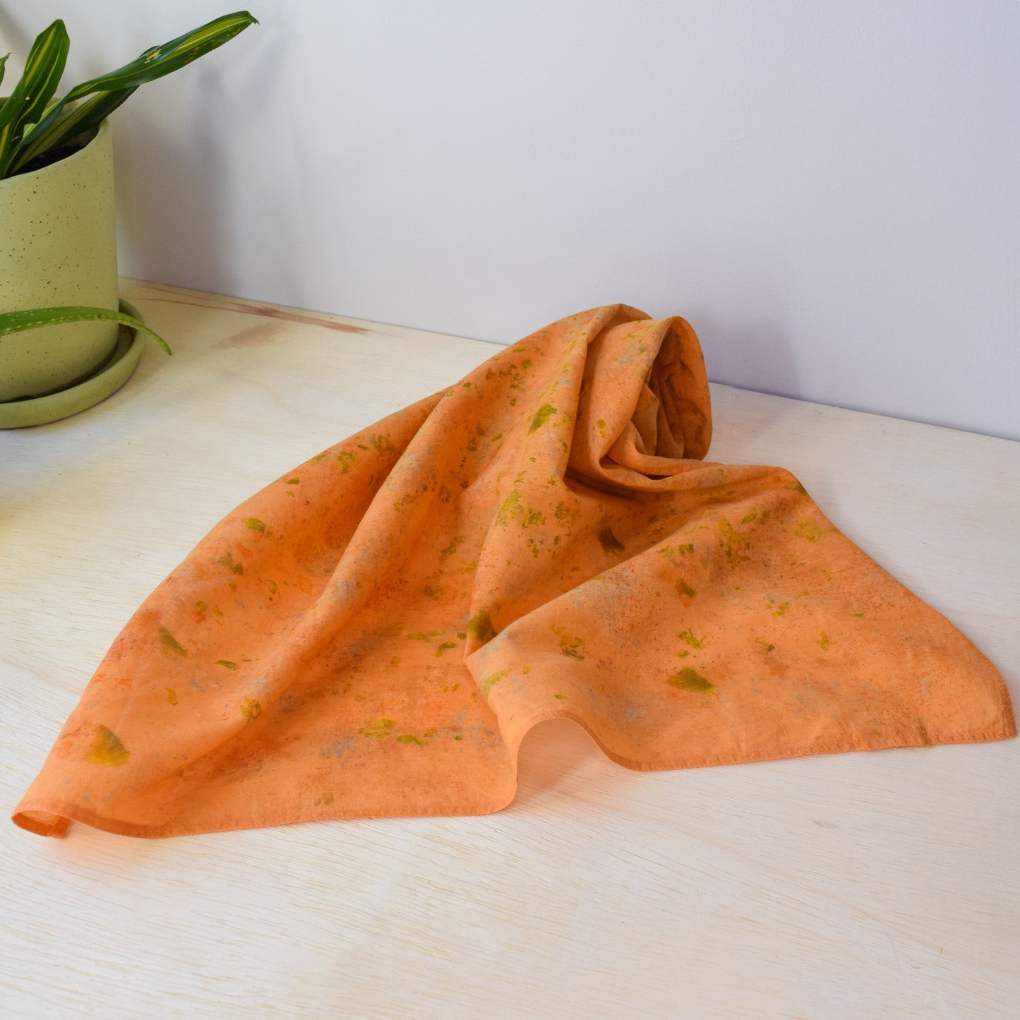 Flora printed bandanna - Zinnia